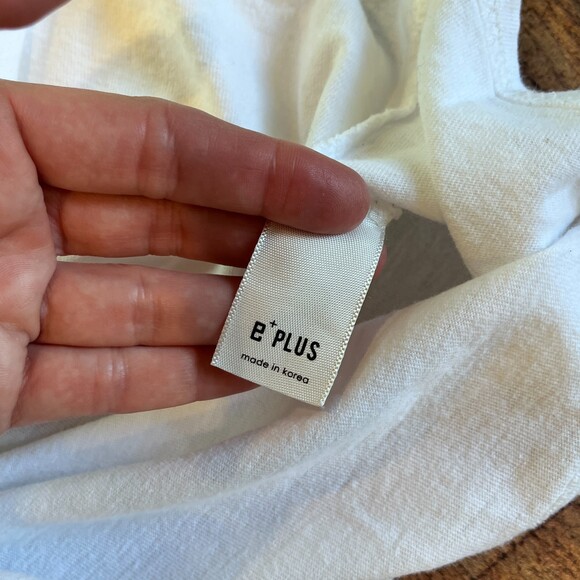 EPlus White T-Shirt Cactus Short Sleeves Desert - Picture 3 of 6